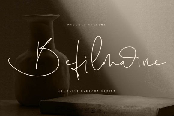 Befilmarne: Mastering Luxury with a Monoline Script