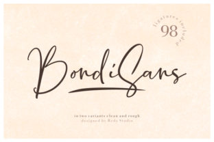 BondiSans: The Bold Script for Authentic Design