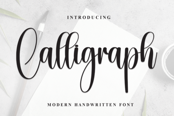 Calligraph: A Handwritten Script Font for Timeless Design