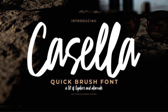 Cassella: The Enchanting Handwritten Font for Modern Projects