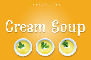 Cream Soup: A Modern Script Font for Authentic Branding
