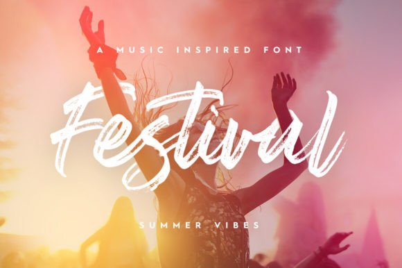 Festival Font: Add Summer Vibrancy to Your Designs