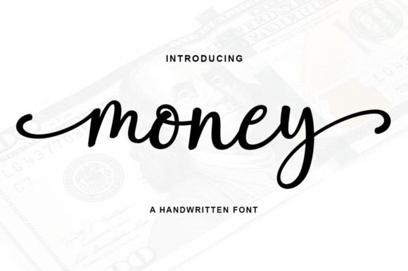 Money: A Modern Script Font for Creative Projects