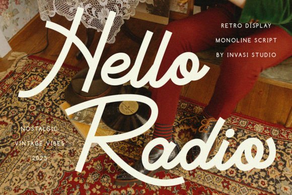 Revive Vintage Charm with the Hello Radio Font