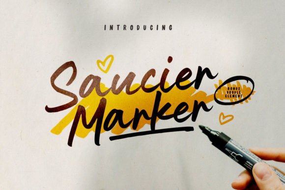 Saucier Marker: Infusing Authenticity into Modern Design