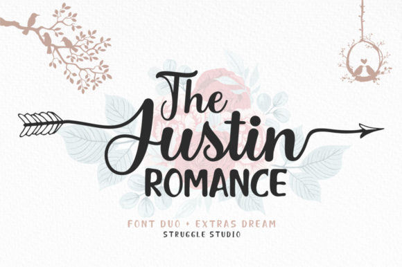 The Justin Romance: A Font for Memorable Designs
