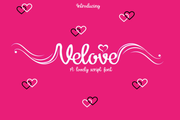 Velove: The Elegant Script Font for Enchanting Designs